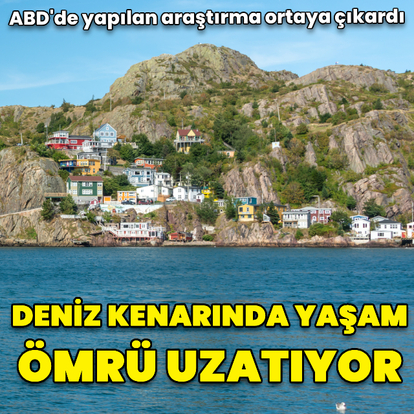 Araştırma: Deniz kenarında yaşamak ömrü uzatıyor