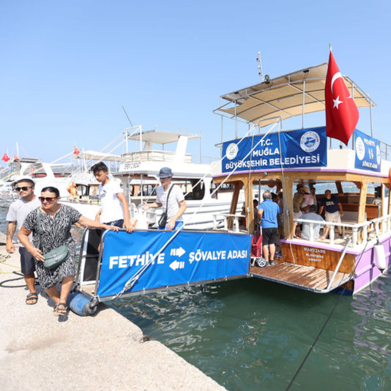 Fethiye-Şövalye Adası arasında seferler başladı