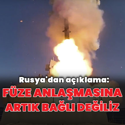 Rusya'dan 'füze' açıklaması