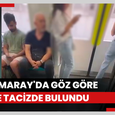 Marmaray'da taciz! Gözaltına alındı