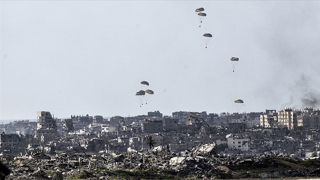 Kanada, Gazze'ye havadan insani yardım ulaştırdı