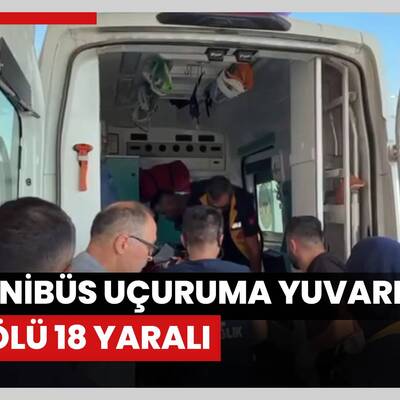 Fındık işçilerini taşıyan minibüs uçuruma yuvarlandı, 3 kişi öldü, 18 kişi yaralandı