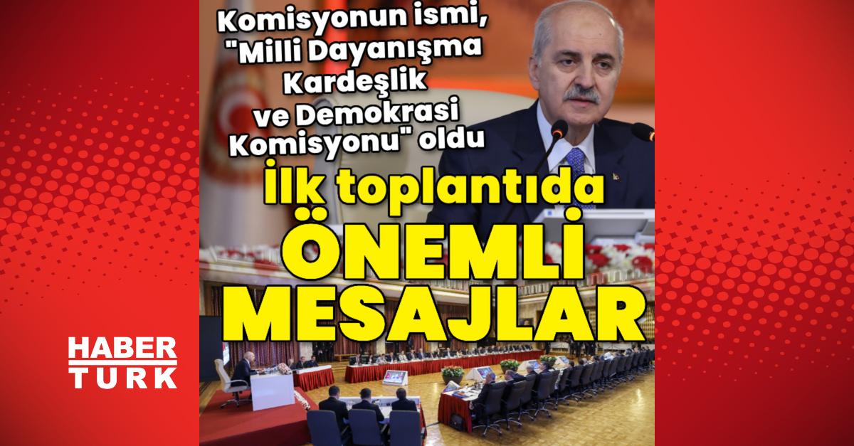 Son dakika: Terörsüz Türkiye için komisyon süreci başladı! Komisyonun ismi belli oldu