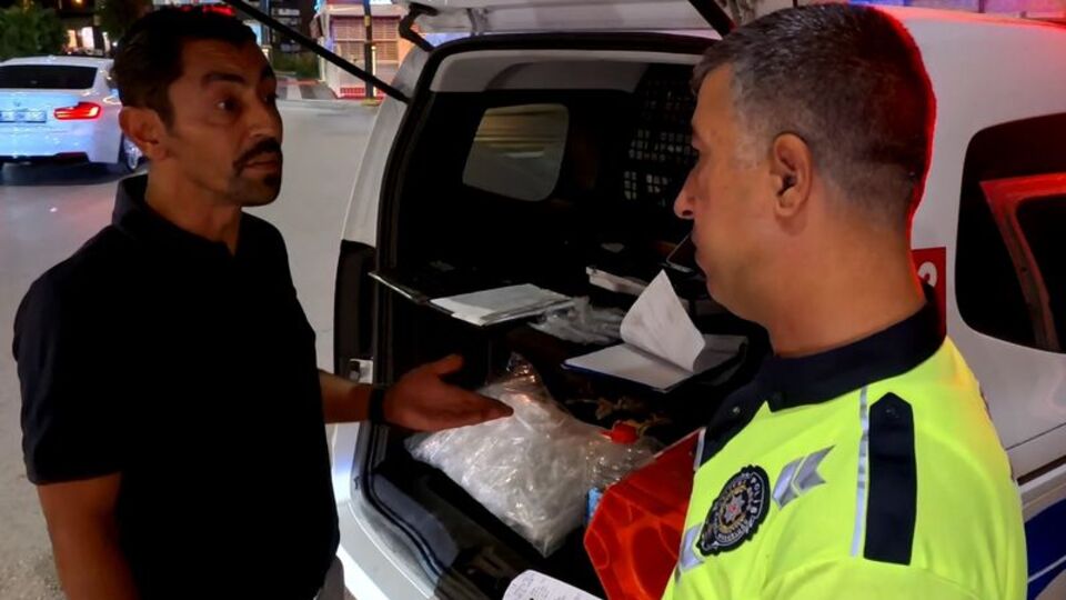 Alkollü gurbetçinin ehliyetine el konuldu