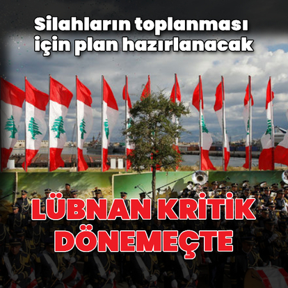 Lübnan'da silahların toplanması kararı