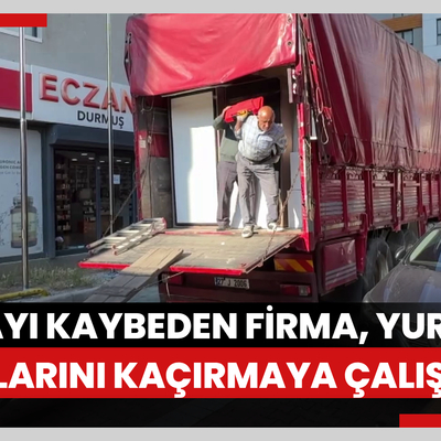 Tahliye davasını kaybeden firma yetkilileri öğrenci yurdundaki eşyaları kaçırmaya çalıştı