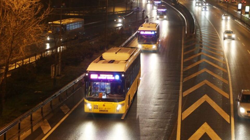 İETT'den 2 yeni "Gece Hattı"