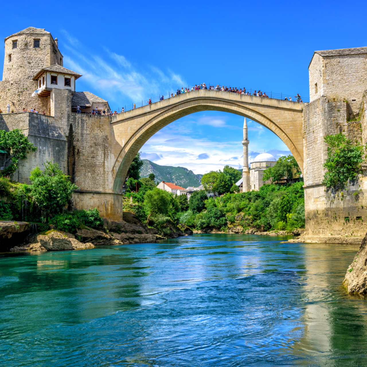 Mostar Köprüsü nerede?