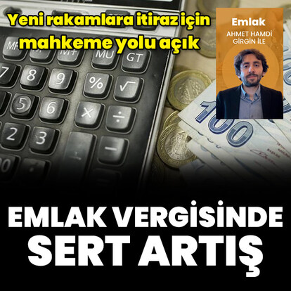 Emlak vergisinde sert artış
