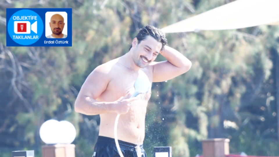 Yeni imajıyla tatilde