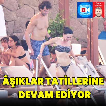 Tatillerine devam ediyor