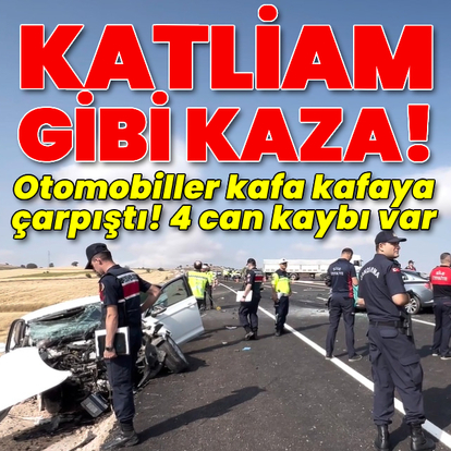 Katliam gibi kaza! 4 can kaybı var!