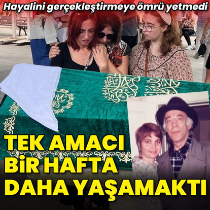 Tek amacı bir hafta daha yaşamaktı
