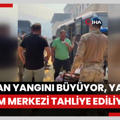 Çanakkale’de orman yangını büyüyor, yaşlı bakım merkezi tahliye ediliyor