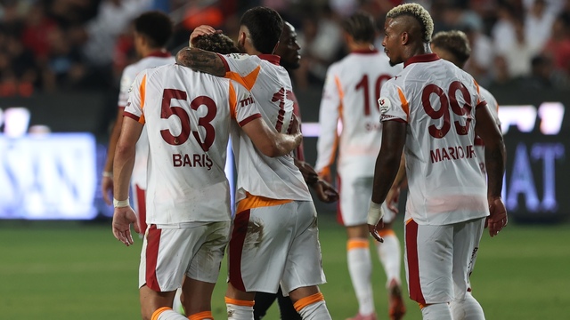G.Saray 3 puanı 3 golle aldı!