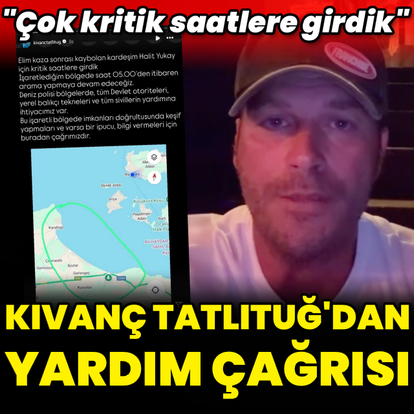 "Yardıma ihtiyacımız var"