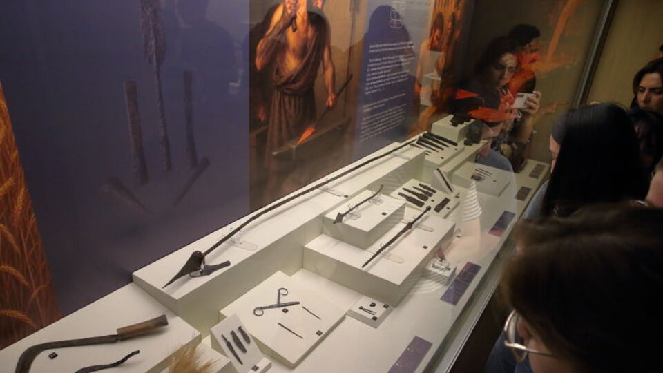 2 bin 200 yıllık mızrak ilk kez görücüye çıktı