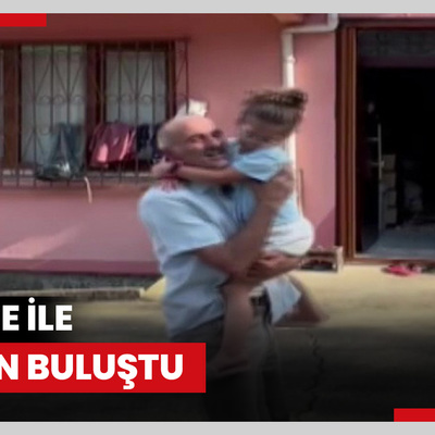 O dede ile torun buluştu