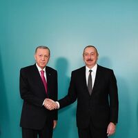İlham Aliyev ile görüştü