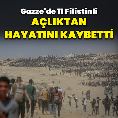 11 Filistinli açlıktan hayatını kaybetti