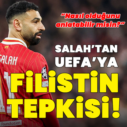 Salah'tan UEFA'ya Filistin tepkisi!