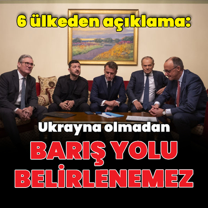 Avrupa ülkelerinden Ukrayna açıklaması