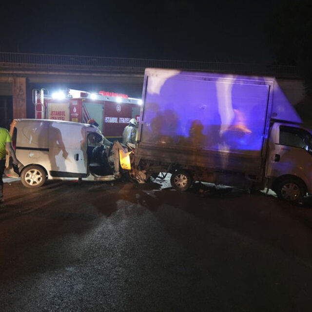 İstanbul'da trafik kazası: 3 yaralı