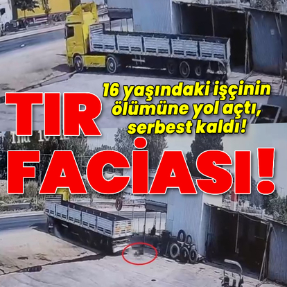 16 yaşındaki işçinin ölümüne yol açtı, serbest kaldı!