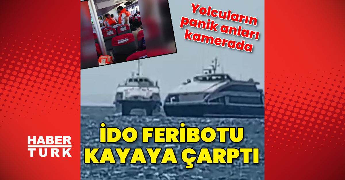 Feribotu Kayaya Çarptı | Oğlu Dakika Haberleri