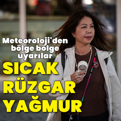 2 bölgede yağmur var! Sıcaklıklar mevsim normali üzerinde