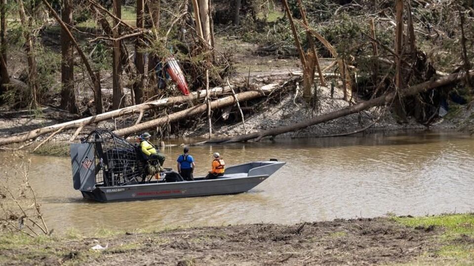 110 milyon yıllık dinozor izi Texas'taki selle ortaya çıktı