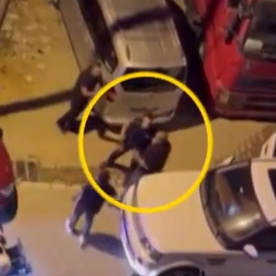 Dur ihtarına uymadı! Polise yumruk attı!