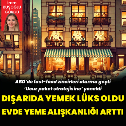 Tüketiciler evde yemeğe geçti, restoran zincirleri alarma geçti