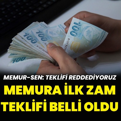 Memur ve memur emeklileri için zam teklifi belli oldu