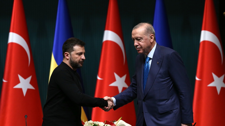 Cumhurbaşkanı Erdoğan Ukrayna lideri Zelenskiy'le görüştü