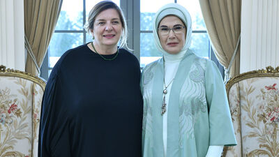 Emine Erdoğan Bagrationi ile görüştü