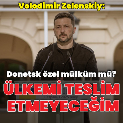 "Ülkemi teslim etmeyeceğim"