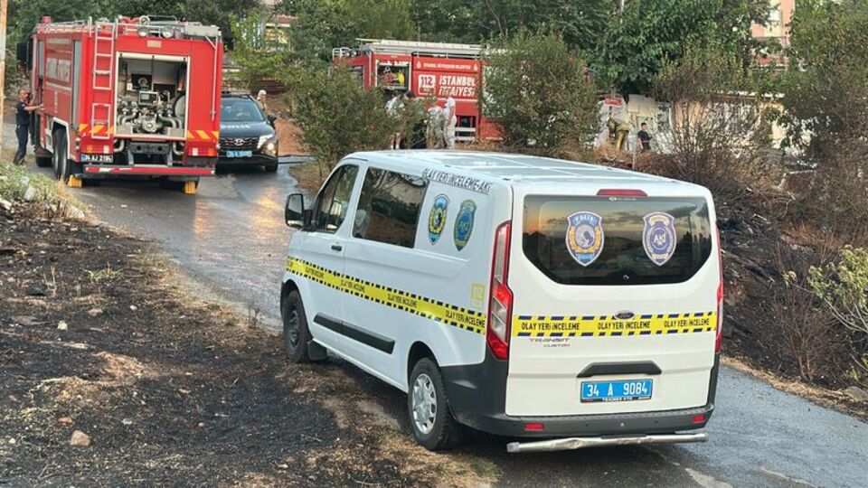 Havai fişek yangın çıkardı! 1 gözaltı