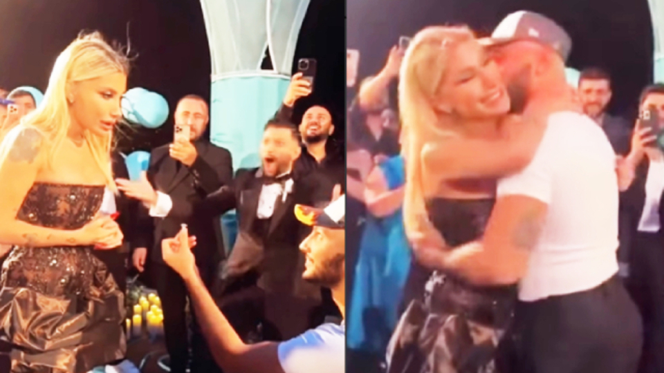 Düğünde evlenme teklifi