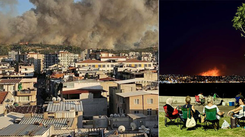 Biri sönüyor diğeri başlıyor... İki kentimiz yanıyor!