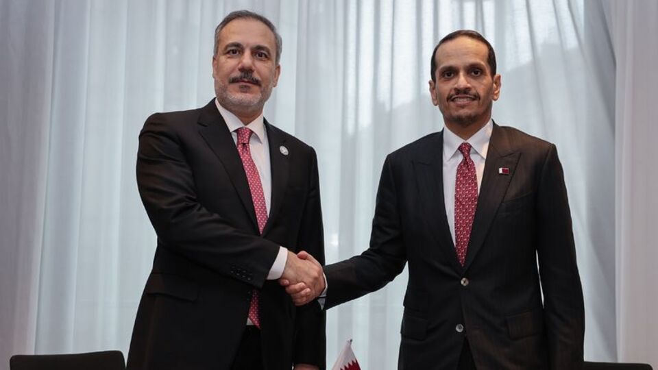 Bakan Fidan Al Sani ile görüştü