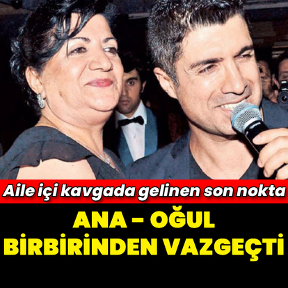Ana - oğul birbirinden vazgeçti