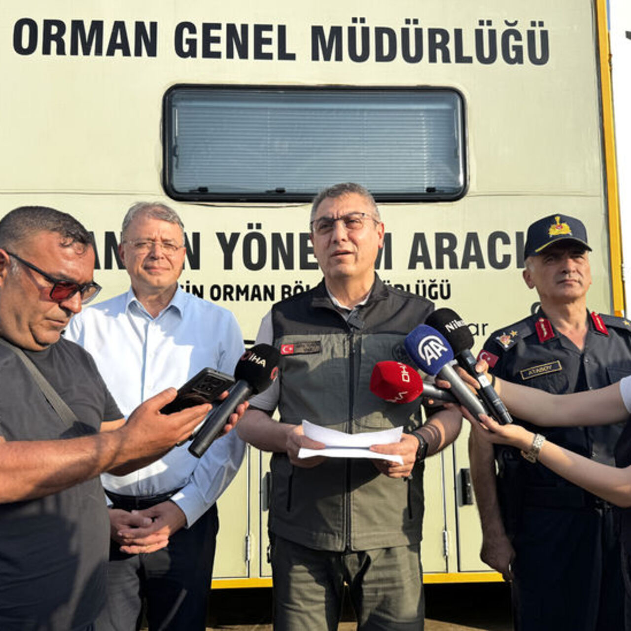 Mersin Valisi'nden yangın açıklaması