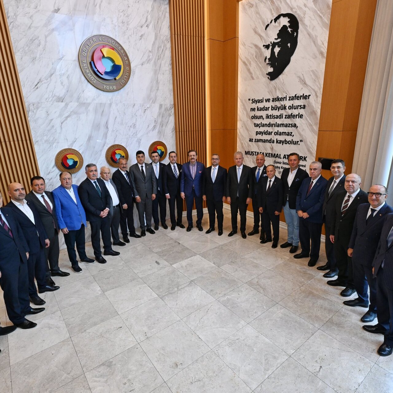 TOBB Başkanı Rifat Hisarcıklıoğlu, TCMB Başkanı Fatih Karahan ile görüştü