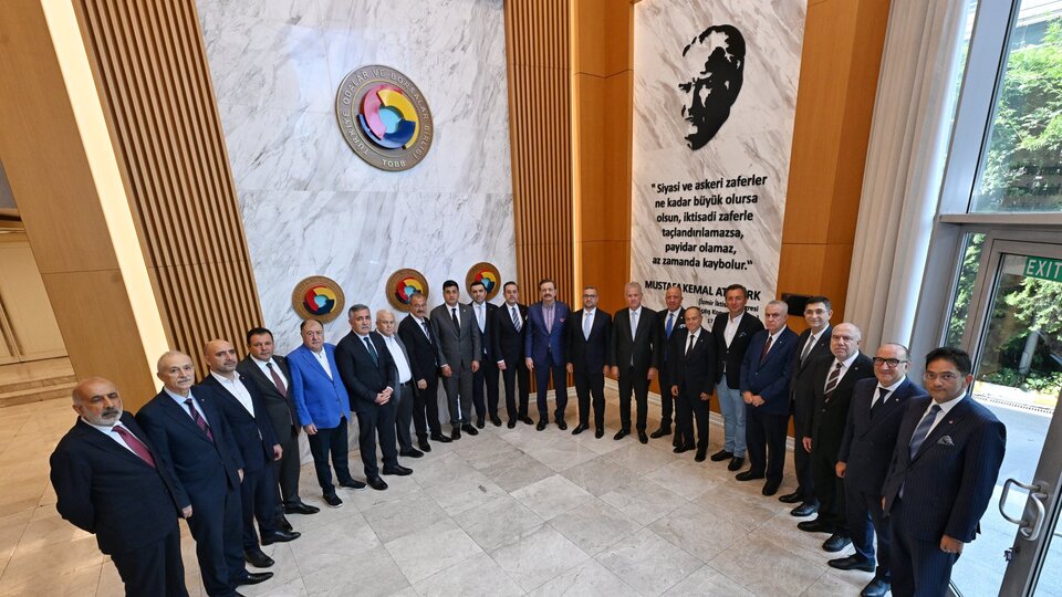 TOBB Başkanı Rifat Hisarcıklıoğlu, TCMB Başkanı Fatih Karahan ile görüştü