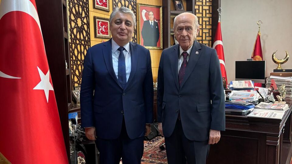 Habertürk'ten MHP Lideri Devlet Bahçeli'ye ziyaret
