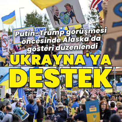Putin-Trump zirvesi öncesinde Ukrayna'ya destek gösterisi