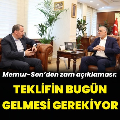 Memur-Sen'den zam açıklaması