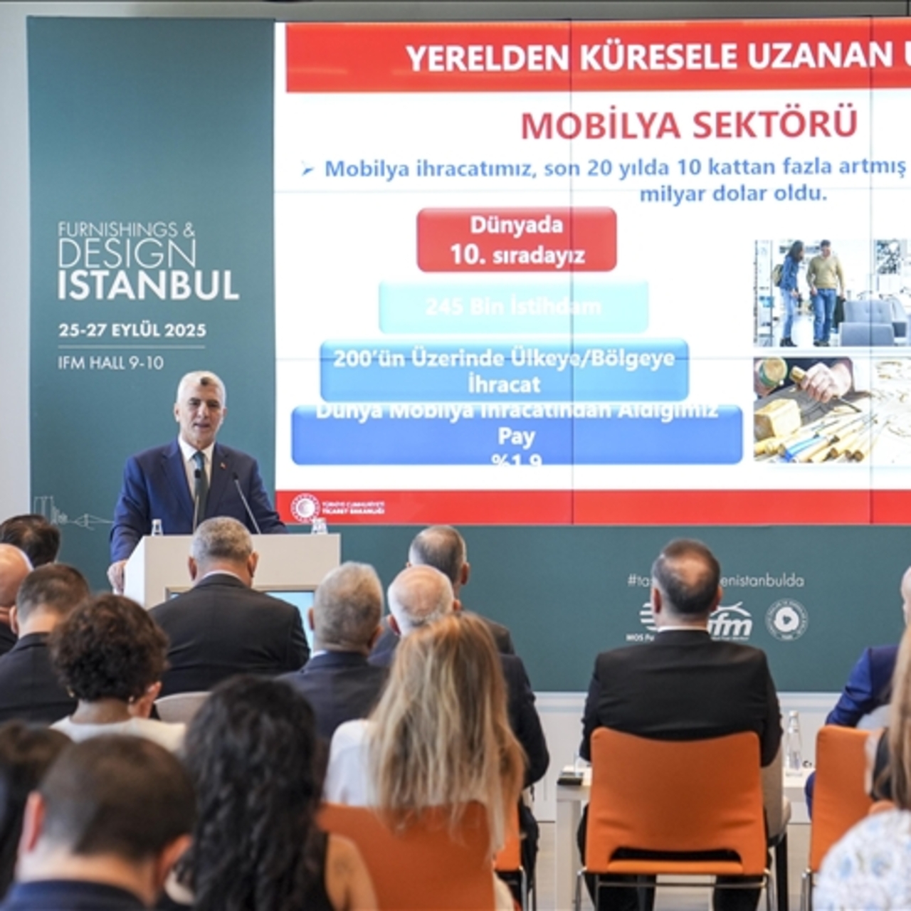 Mobilya ve tasarım dünyası İstanbul'da buluşacak
