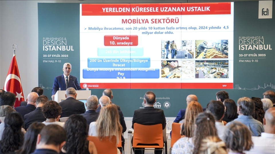 Mobilya ve tasarım dünyası İstanbul'da buluşacak